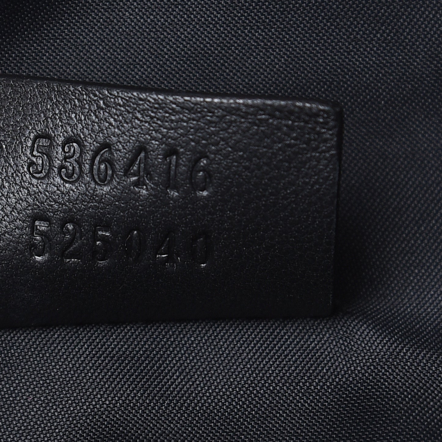 X DAPPER DAN Calfskin Laminated Ayers GG Micro Monogram Mens Belt Bag Black