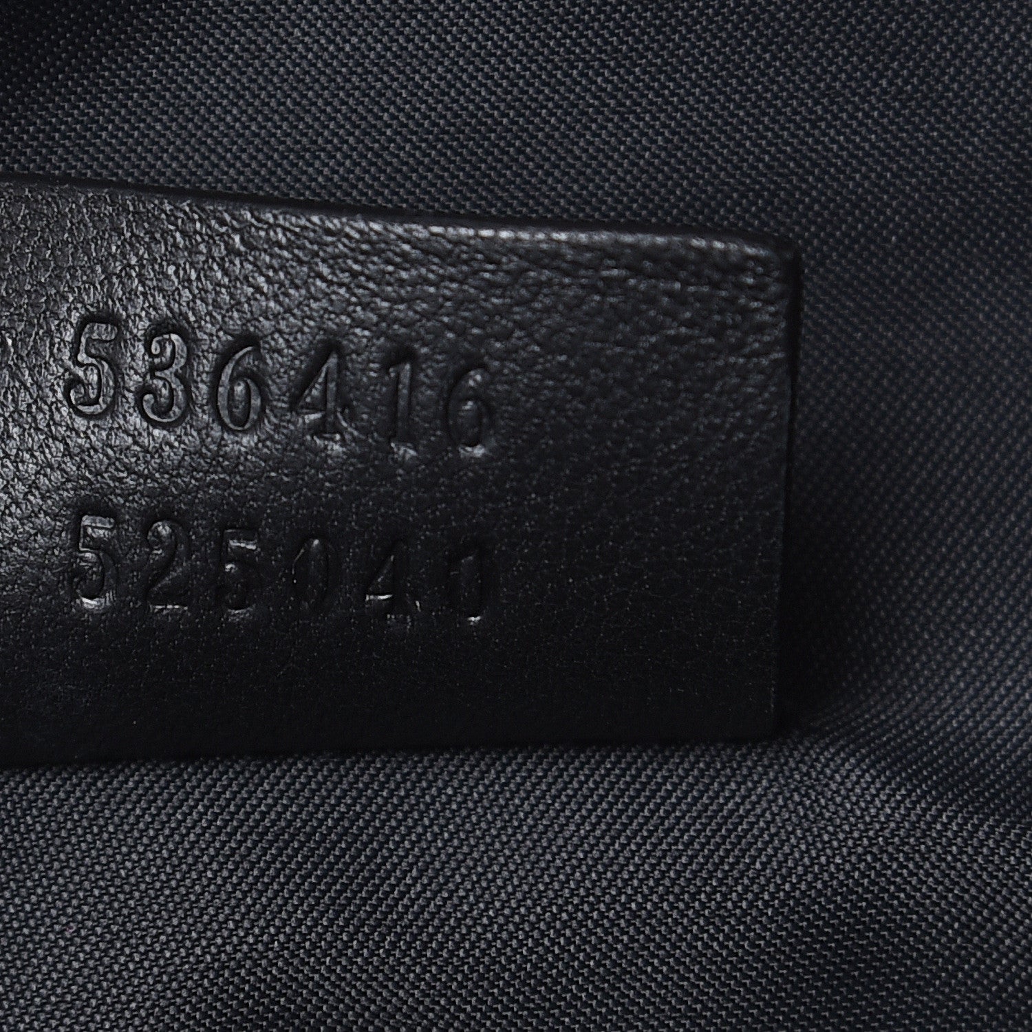 Gucci X DAPPER DAN Calfskin Laminated Ayers GG Micro Monogram Mens Belt Bag Black 7 of 13