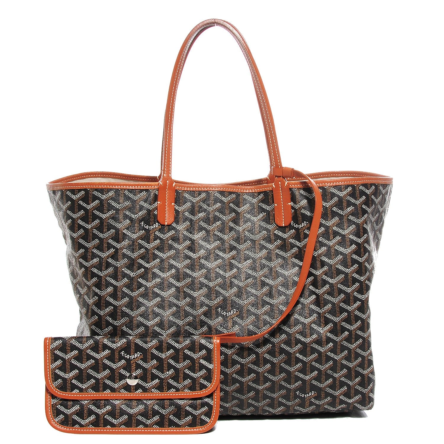 Goyard Goyardine Saint Louis PM Black Gold 1 of 9
