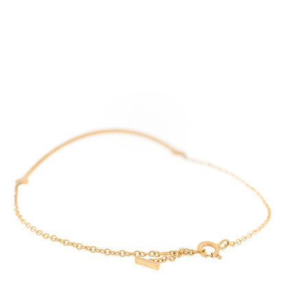 Tiffany 18K Yellow Gold T Smile Bracelet 2 of 4