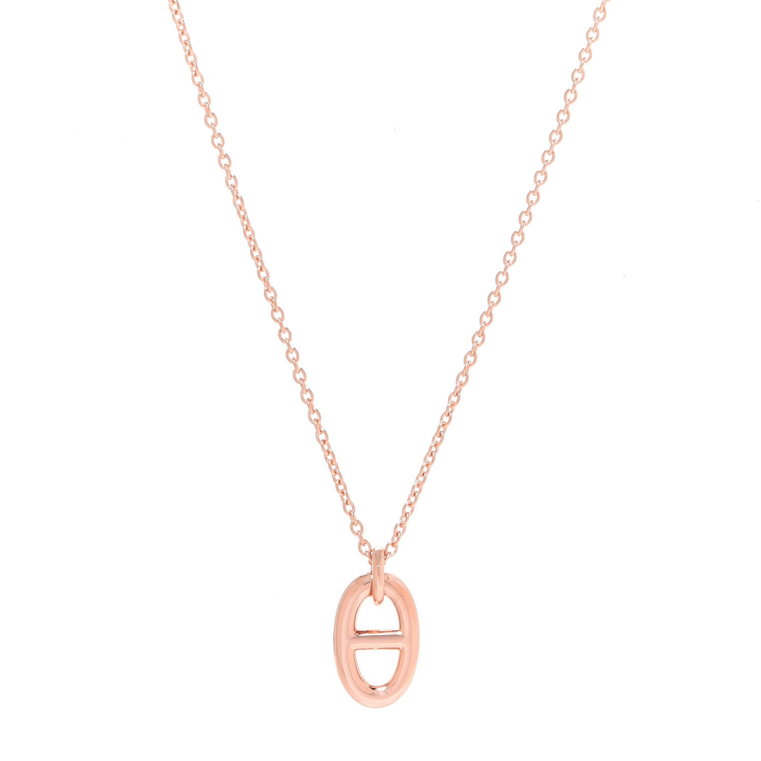 Hermes 18K Rose Gold PM Farandole Pendant Necklace 1 of 6