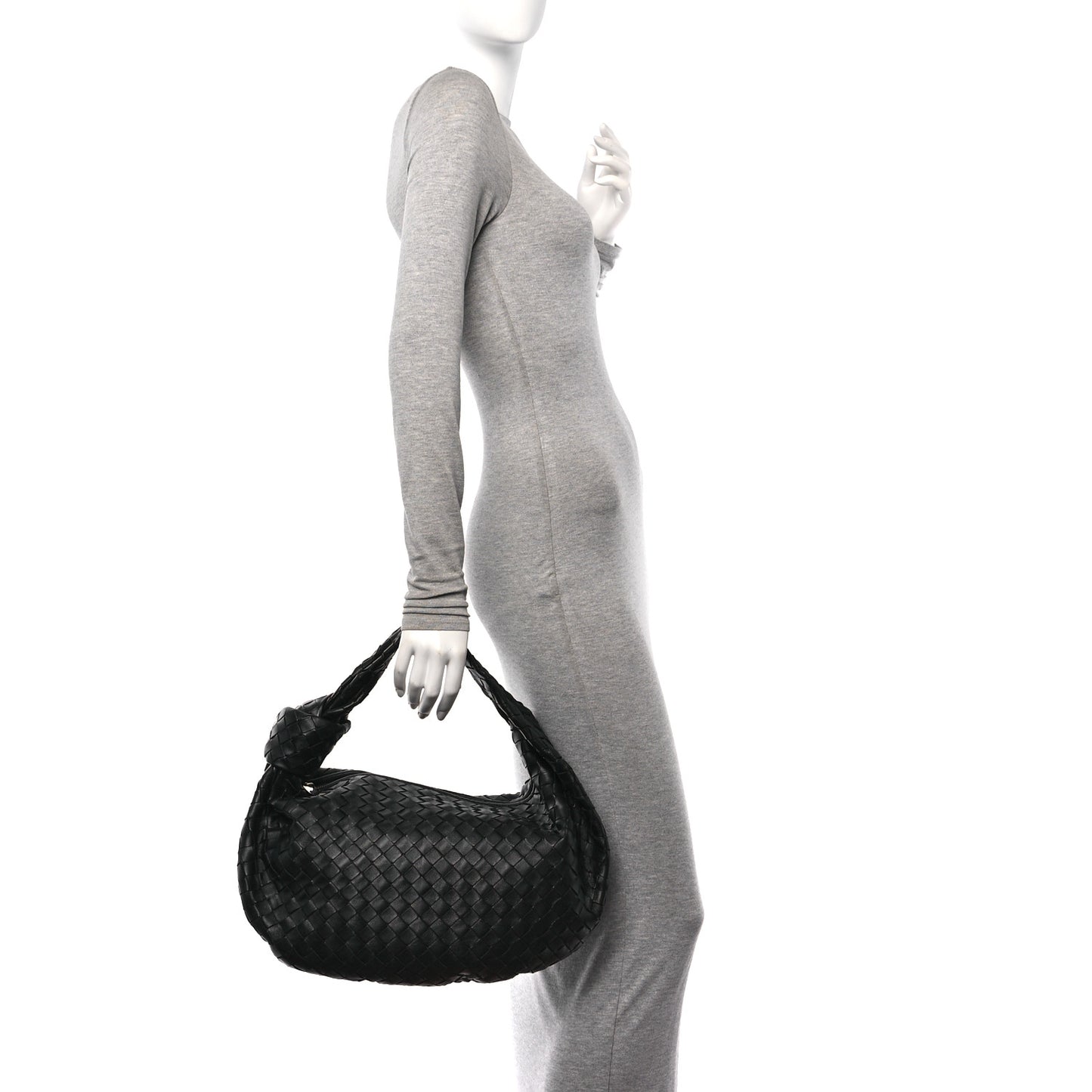 Nappa Intrecciato Small Jodie Black