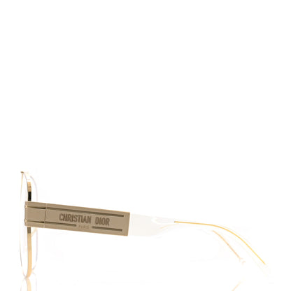 Christian Dior Metal Acetate Diorsignature A3U Sunglasses Gold 3 of 7