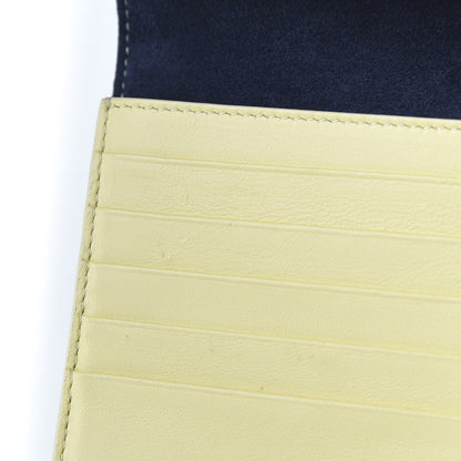 Celine Smooth Calfskin Large Multifunction Strap Wallet Dark Blue 10 of 13