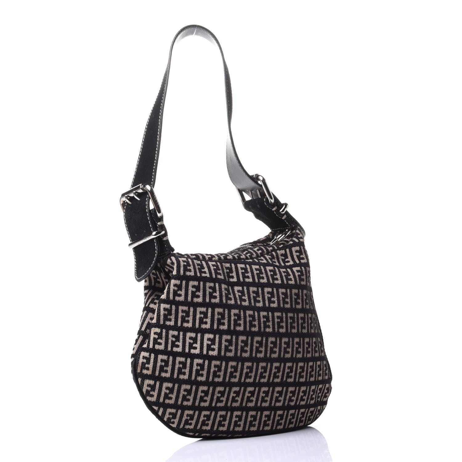 Fendi Zucchino Knit Oyster Black 3 of 9