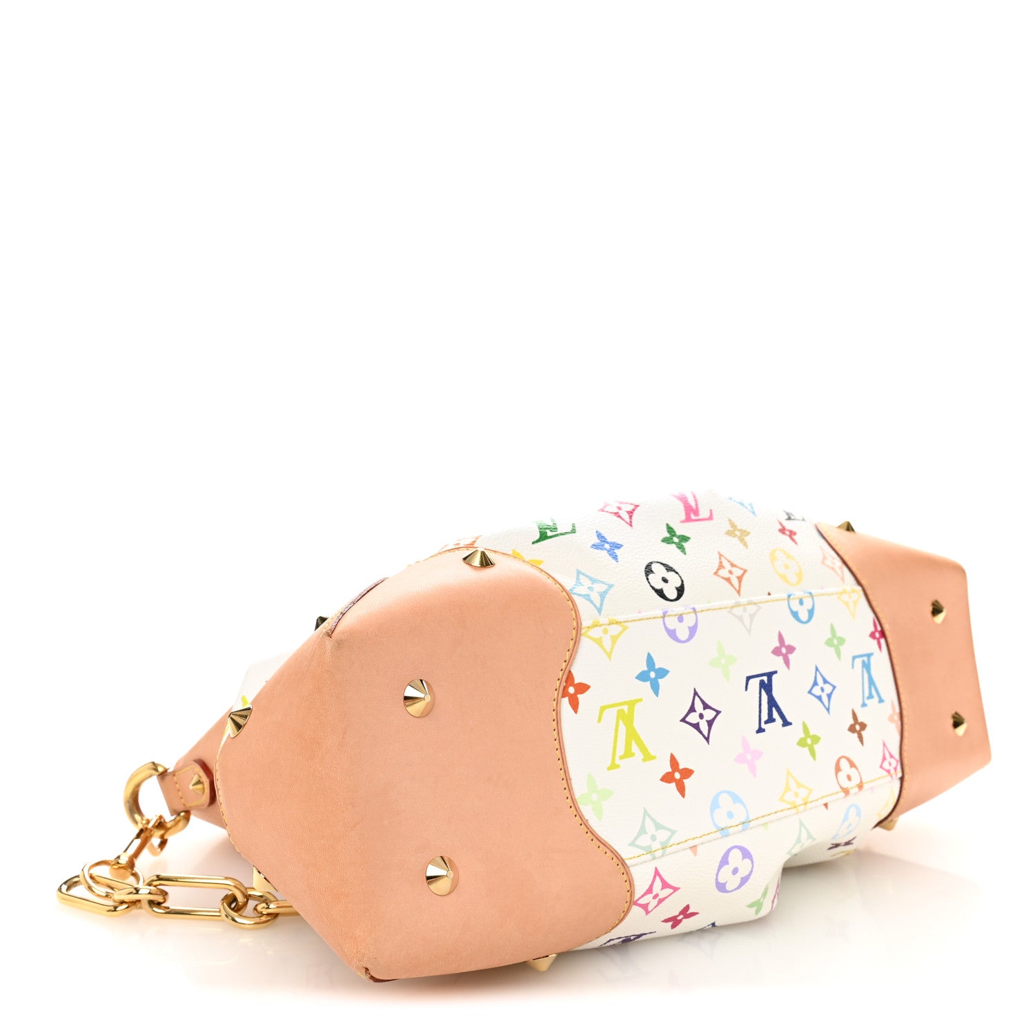 Louis Vuitton Monogram Multicolor Judy GM White 4 of 9