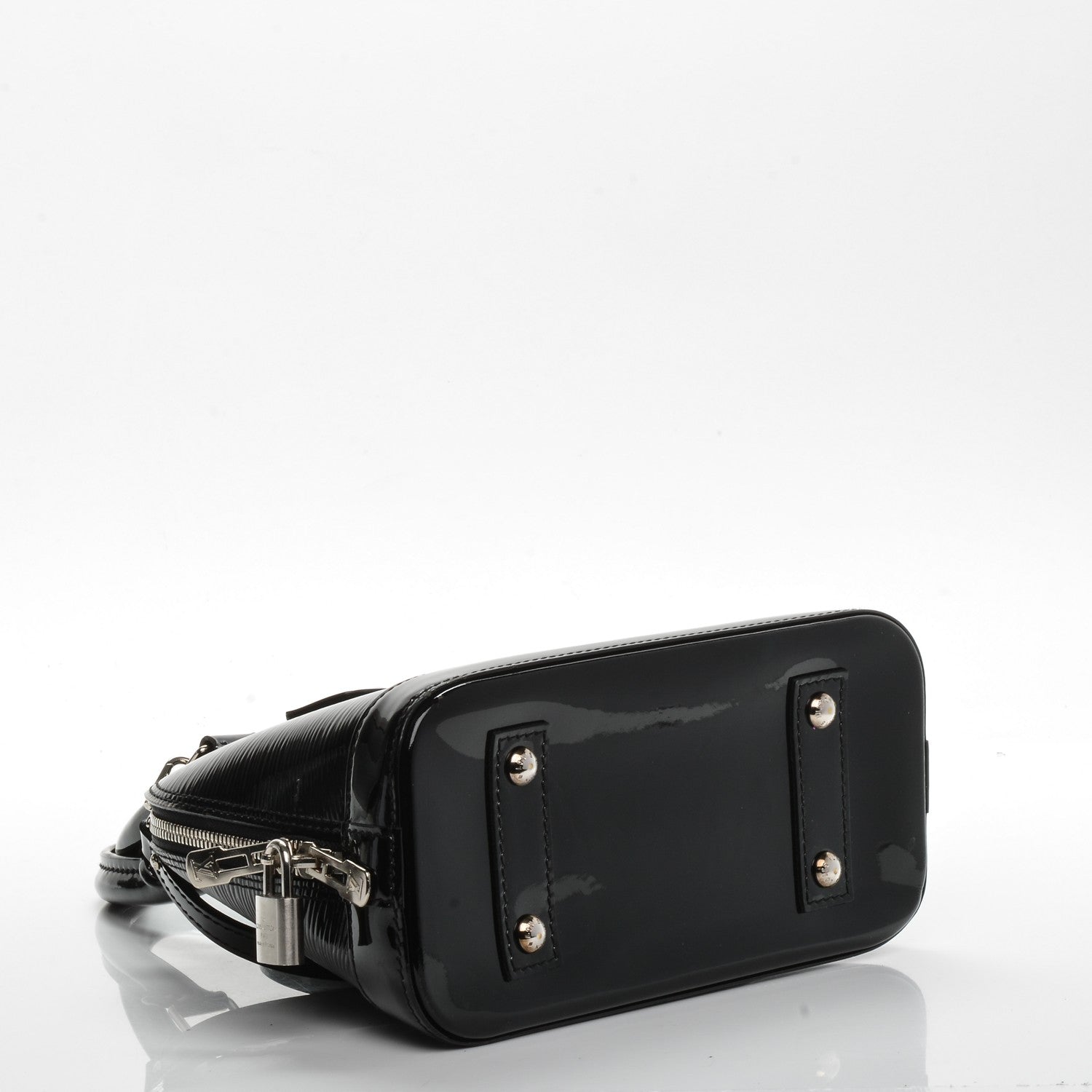 Louis Vuitton Epi Electric Alma BB Black 4 of 9