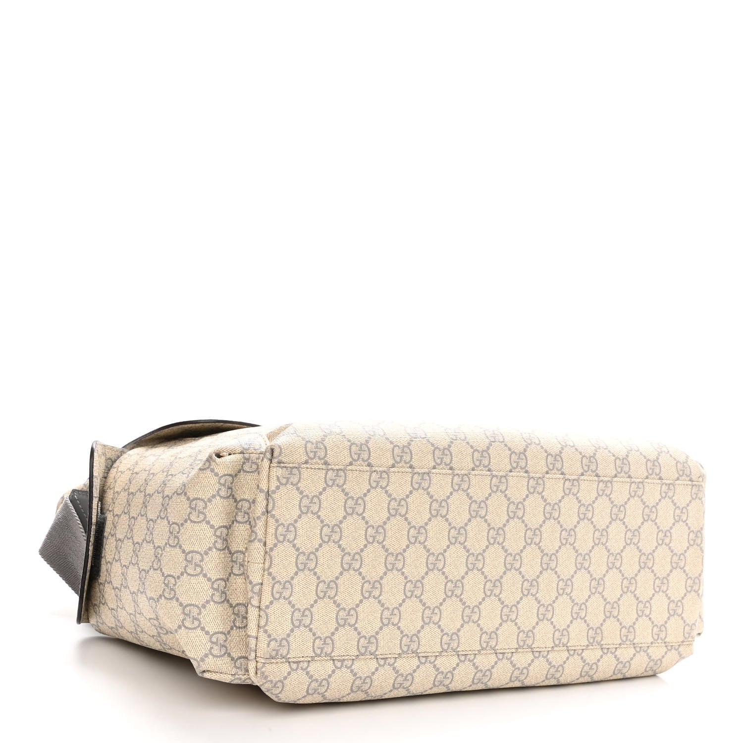 Gucci GG Plus Monogram Messenger Diaper Bag Ecru Grigio 5 of 13
