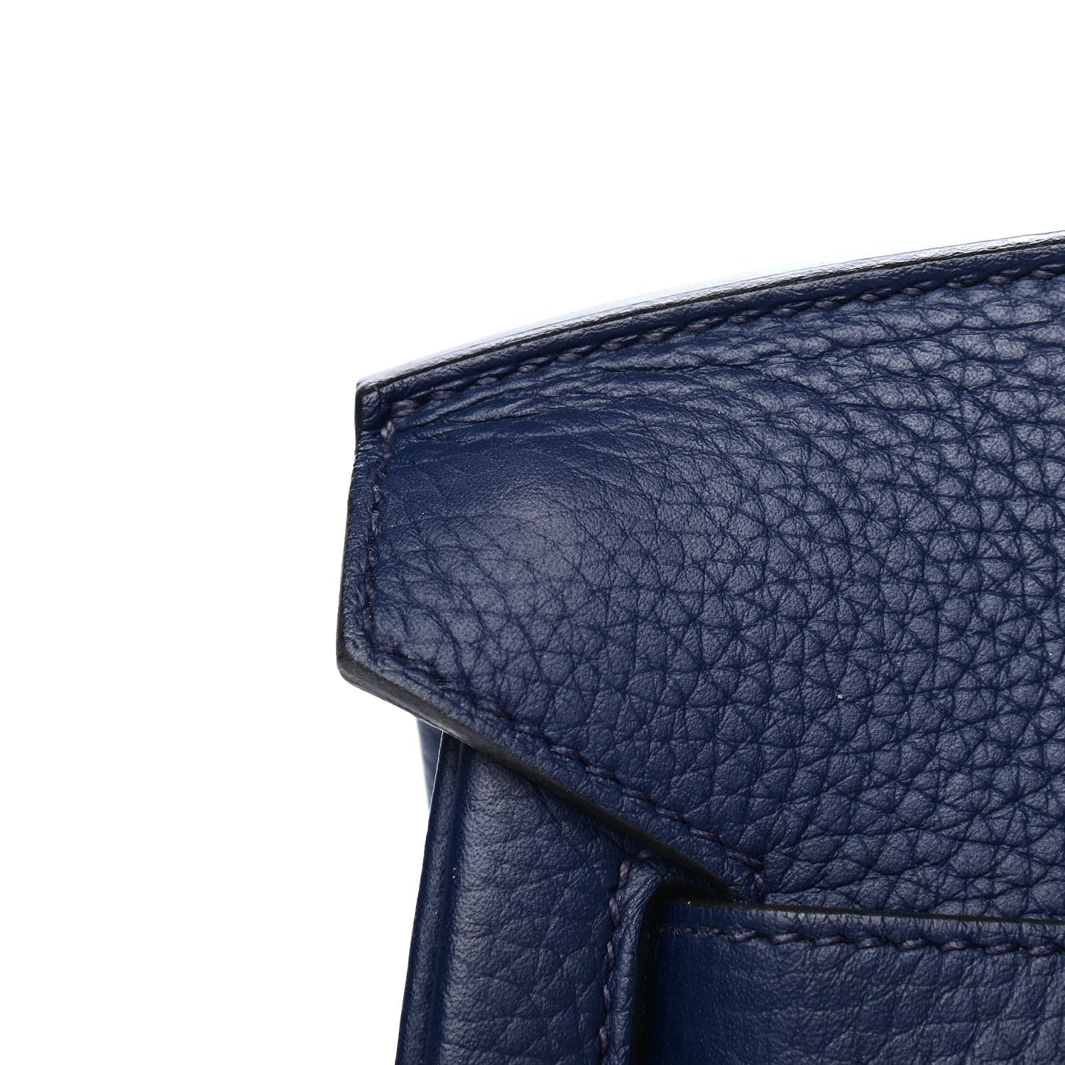 Hermes Taurillon Clemence Birkin 35 Bleu Saphir 9 of 10
