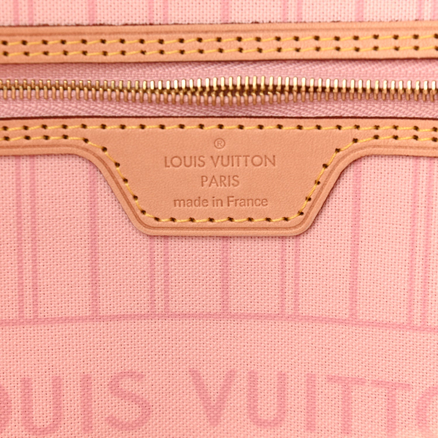 Louis Vuitton Damier Azur Neo Neverfull MM Rose Ballerine 8 of 13