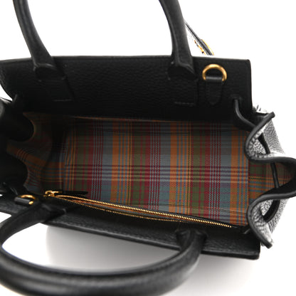 Mulberry Heavy Grain Small Belted Bayswater Tote Black 5 of 10