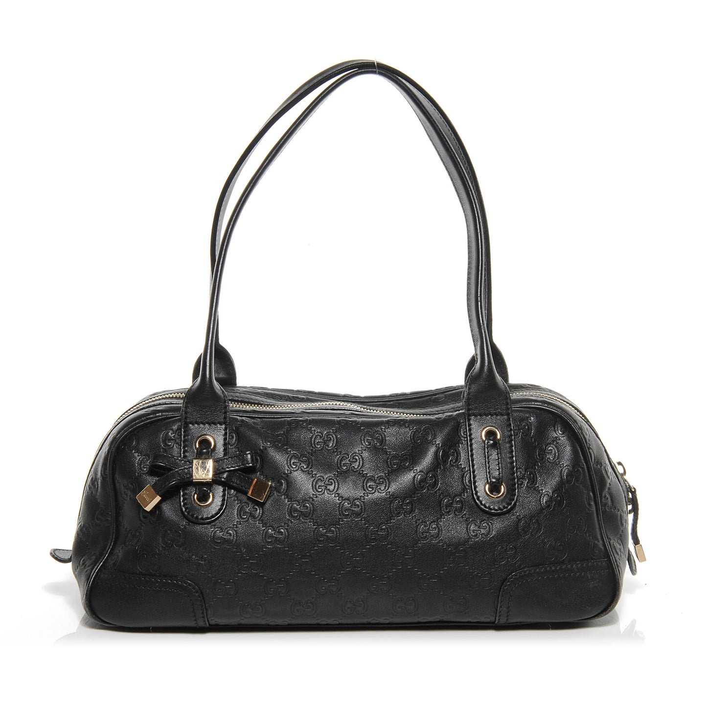 Guccissima Small Princy Satchel Black