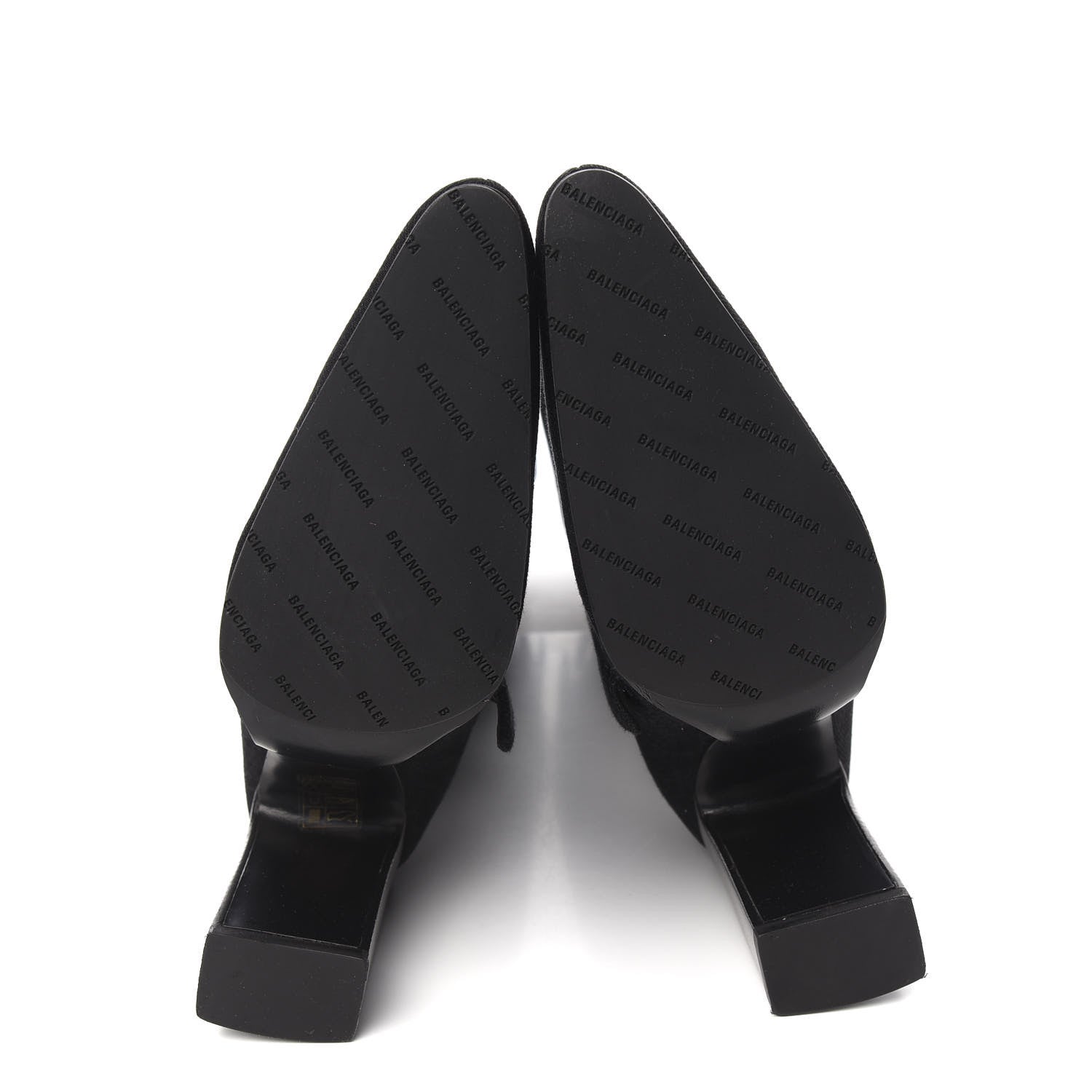 Balenciaga Fabric 110mm Booties 39 Black 5 of 8