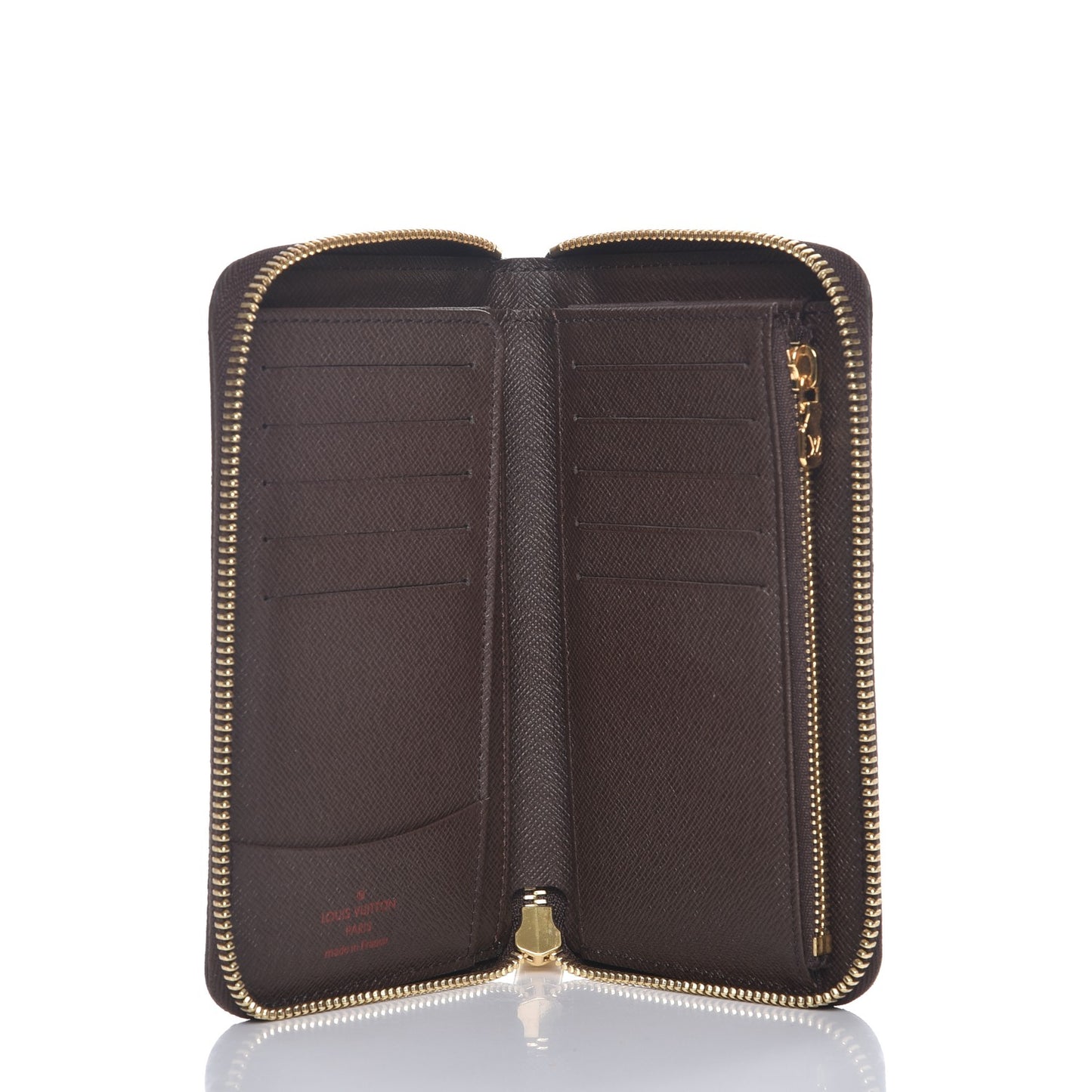 Damier Ebene Zippy Compact Wallet