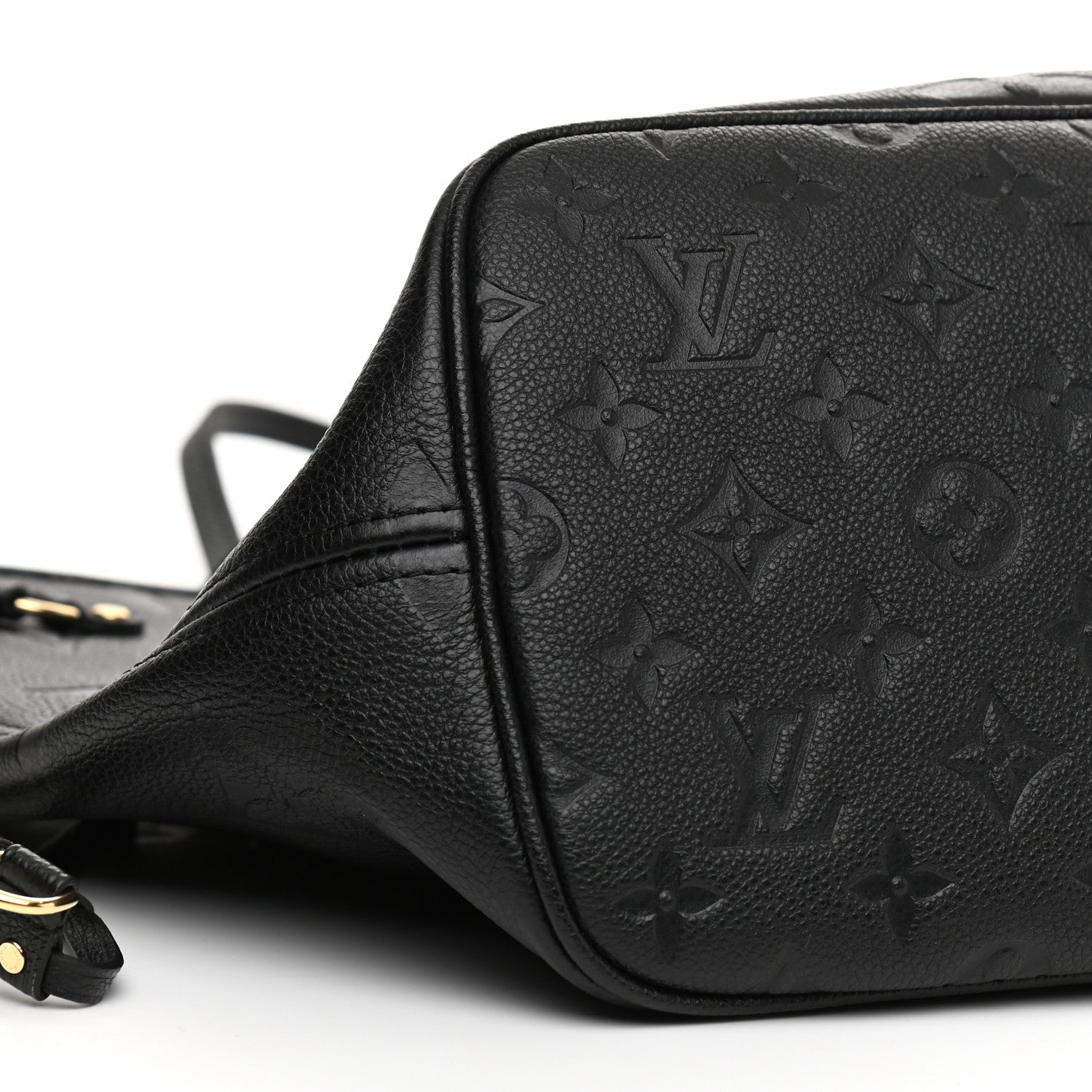 Louis Vuitton Empreinte Monogram Giant Neverfull MM Black 14 of 17