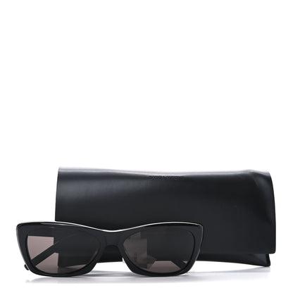 Saint Laurent Acetate Cat Eye Sunglasses SL 613 Black 8 of 8