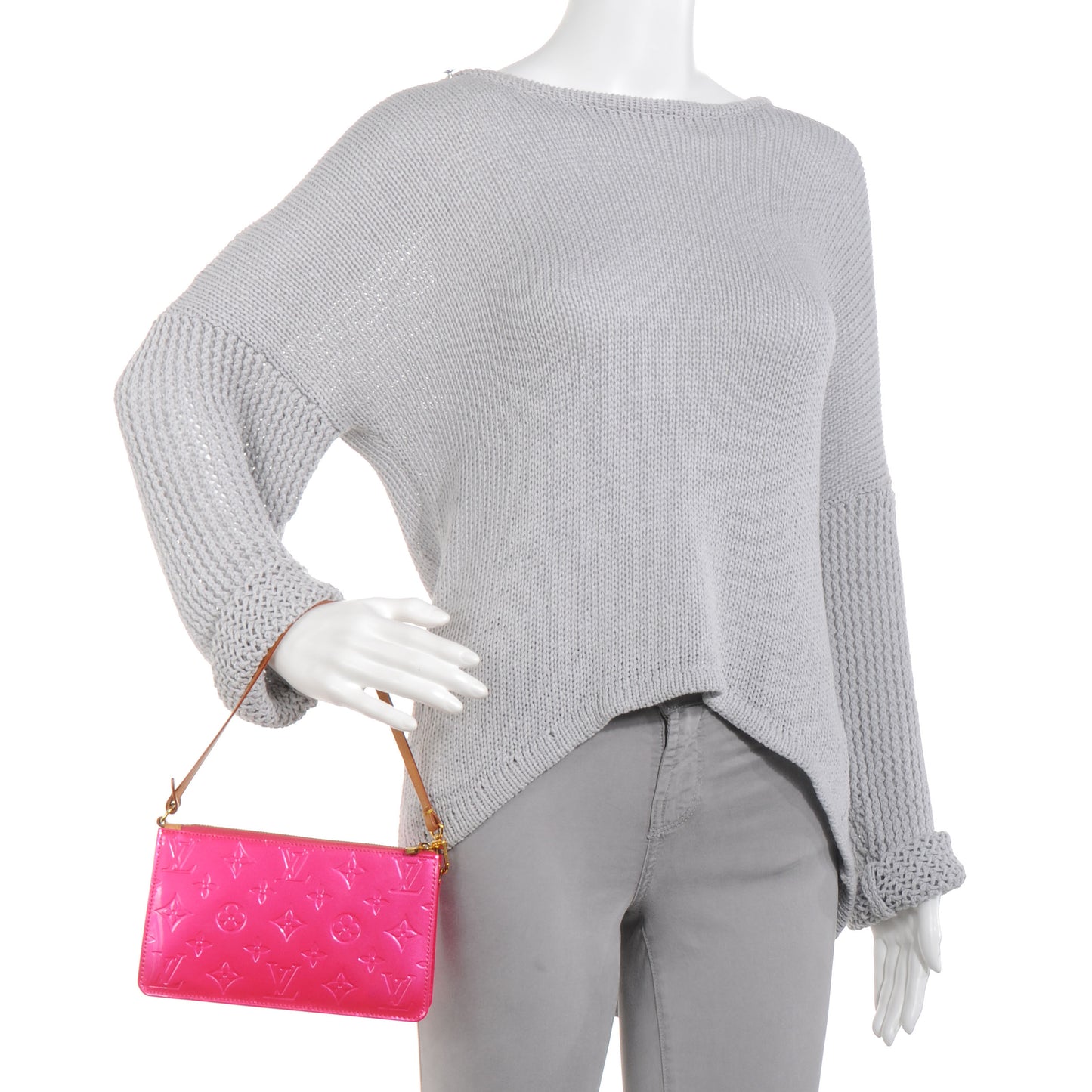 Vernis Lexington Pochette Fuchsia