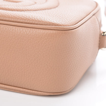 Gucci Pebbled Calfskin Small Soho Disco Bag Camelia 9 of 9