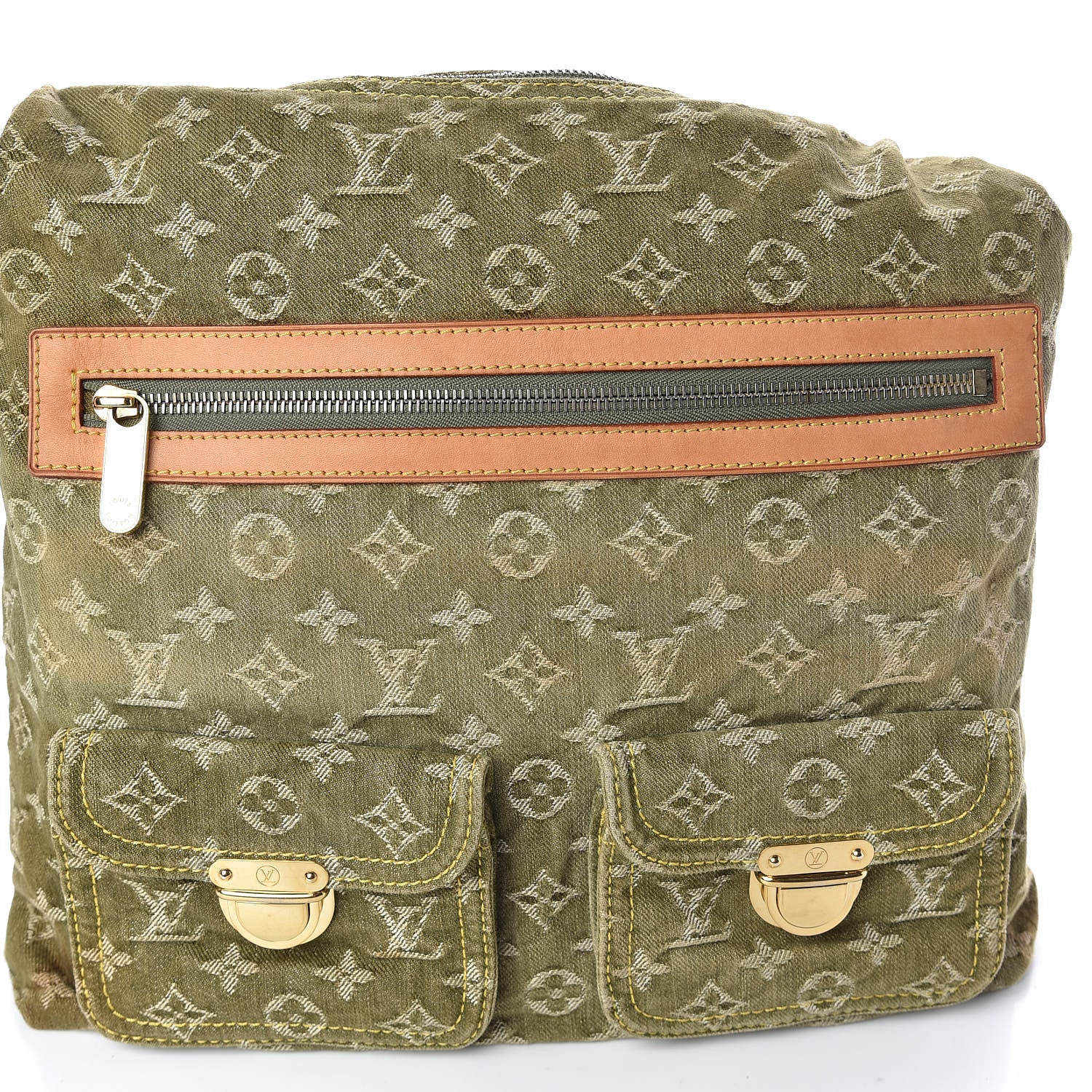 Louis Vuitton Denim Baggy GM Lichen 14 of 14