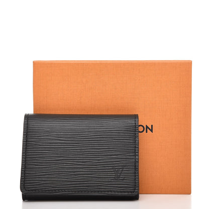 Louis Vuitton Epi Enveloppe Carte De Visite Black 8 of 8