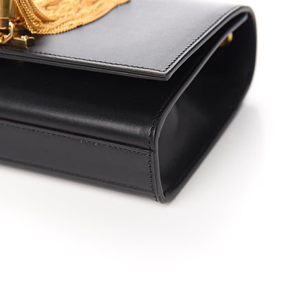 Saint Laurent Calfskin Small Classic Monogram Kate Tassel Satchel Black 8 of 9