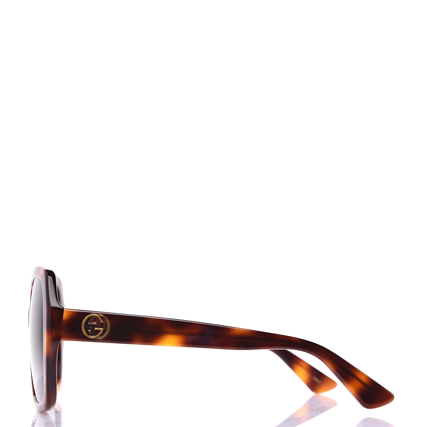 Acetate Square Frame GG0096S Sunglasses Tortoise