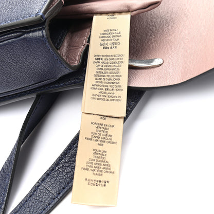 Burberry Goatskin Medium D-Ring Bag Regency Blue 8 of 12