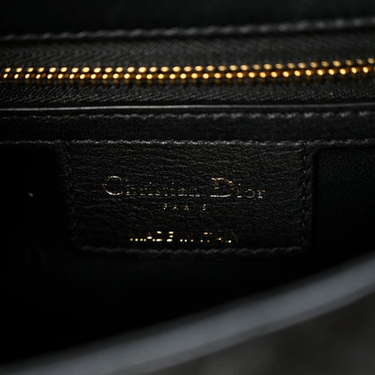 Christian Dior Calfskin Cannage Small Caro Bag Black 6 of 11