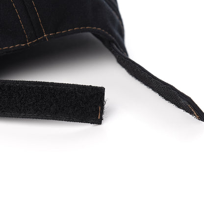 Fendi Canvas Vitello FF Baseball Hat Black 9 of 10