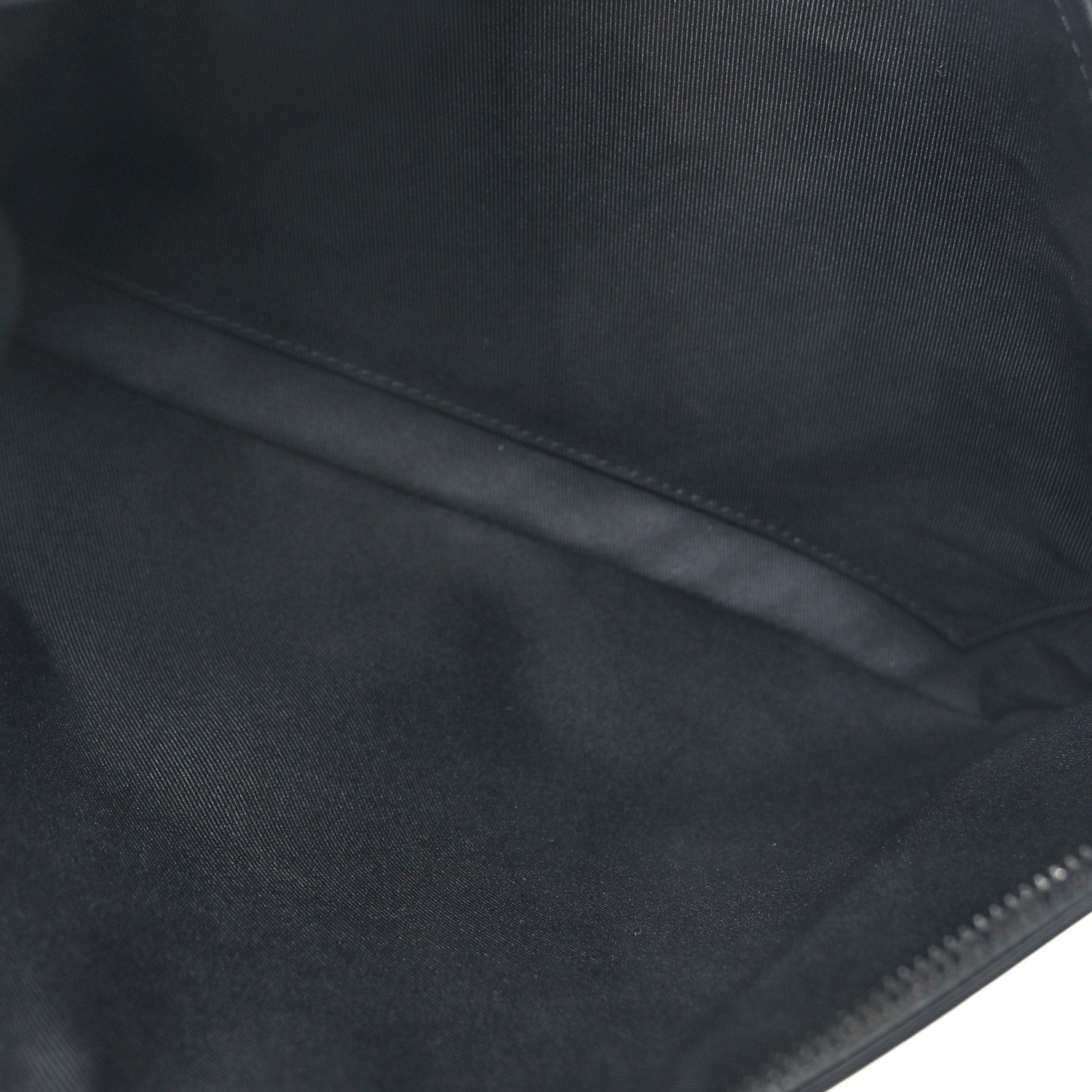 Louis Vuitton Calfskin Monogram Shadow Discovery Pochette Black 5 of 6
