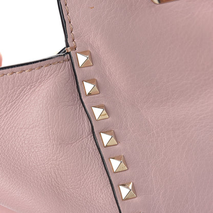 Valentino Garavani Vitello Medium Rockstud Tote Rose 15 of 16