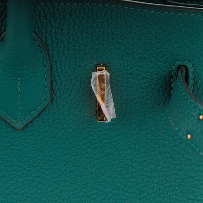 Hermes Togo Birkin 30 Malachite 15 of 23