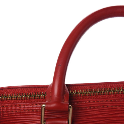 Louis Vuitton Epi Speedy 30 Castillan Red 12 of 20