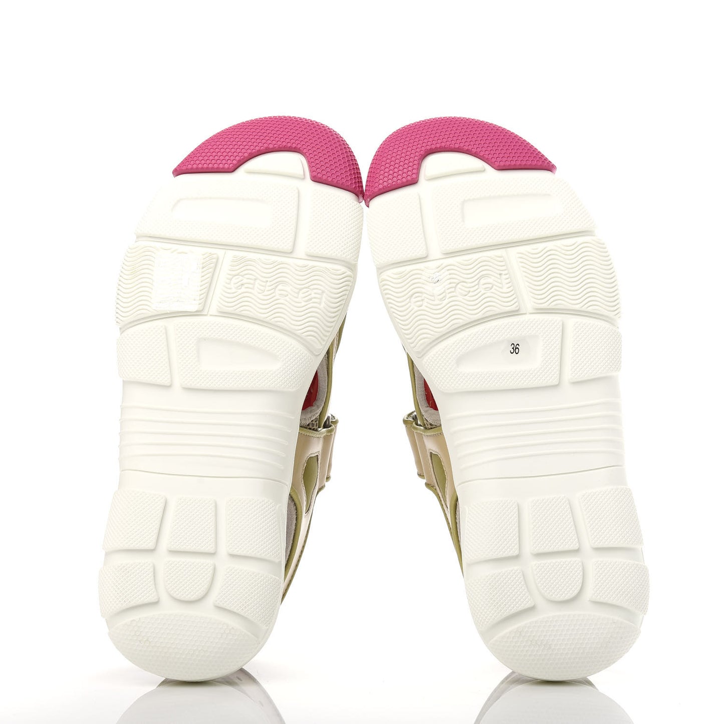 Mesh Fabric Tinsel Sport Sandals 36 Loess Sand Box Pink
