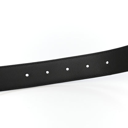 Gucci Calfskin Mens Interlocking G Belt 105 42 Black 5 of 6