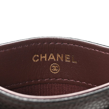 Chanel Caviar Quilted Card Holder Black 6 of 9