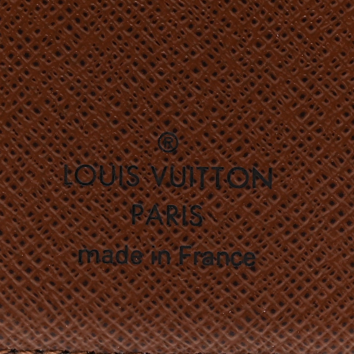 Monogram Pocket Agenda Cover