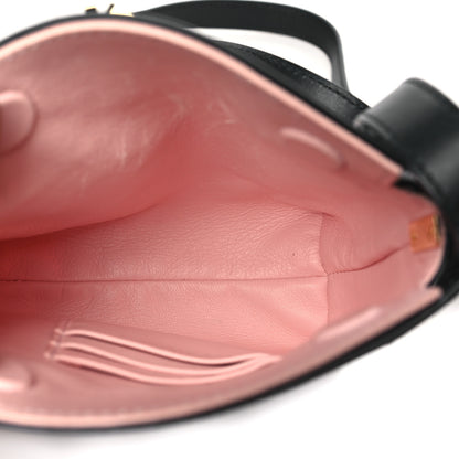 Salvatore Ferragamo Calfskin Hug Smartphone Holder Black Nylund Pink 5 of 11