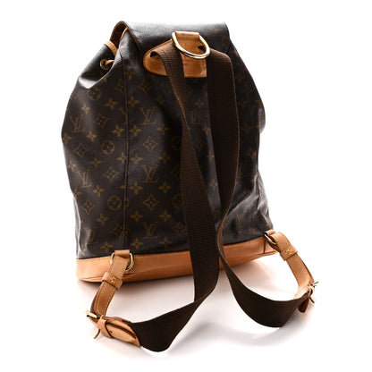 Louis Vuitton Monogram Montsouris GM Backpack 3 of 9