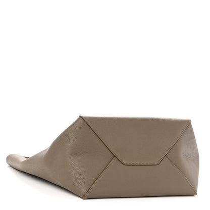 Celine Soft Grained Calfskin Small Belt Cabas Phantom Taupe 3 of 10