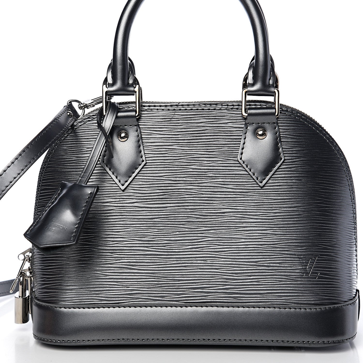 Louis Vuitton Epi Alma BB Anthracite Nacre 6 of 9