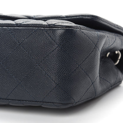 Chanel Caviar Quilted Mini Rectangular Flap Navy 8 of 8
