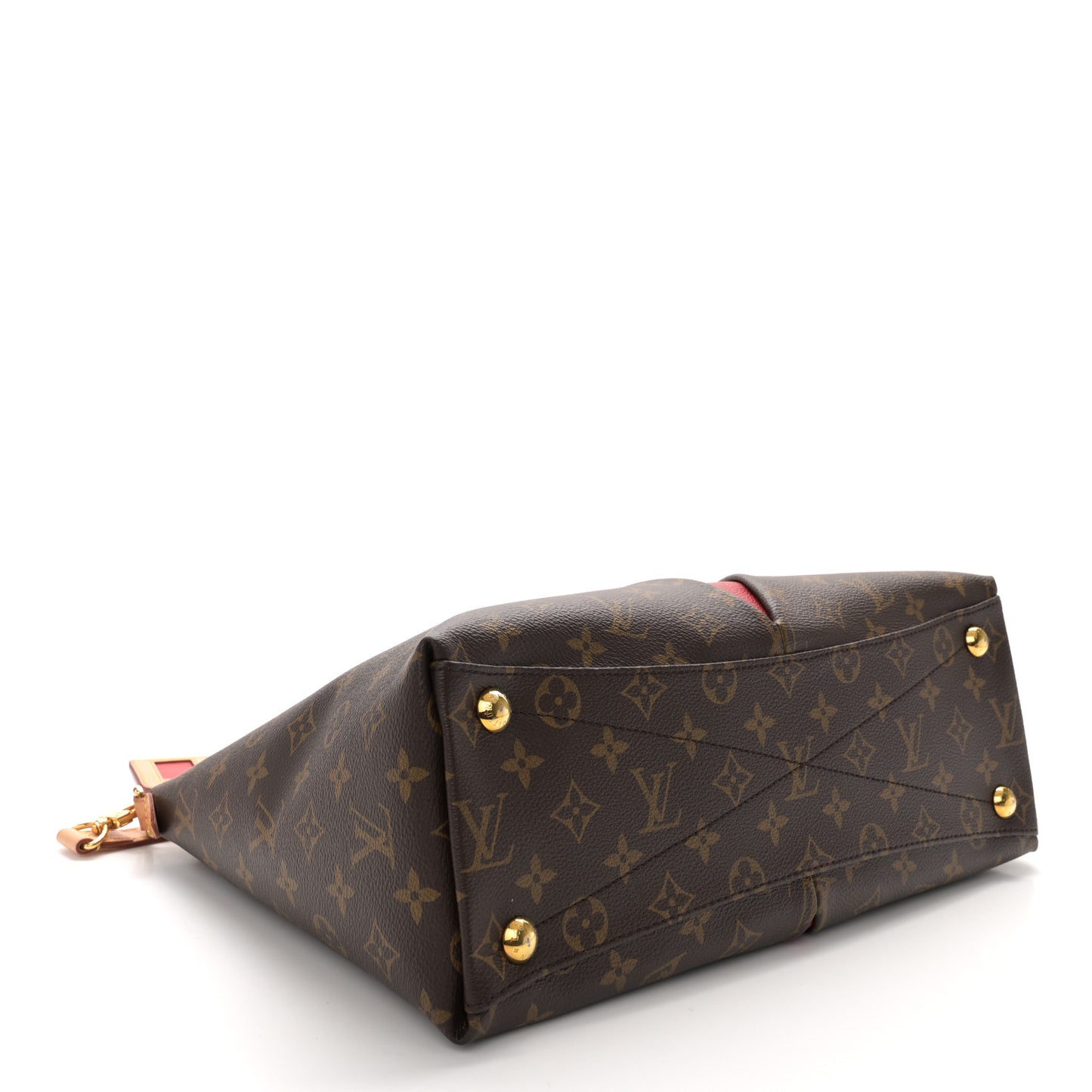 Monogram V Tote MM Cherry