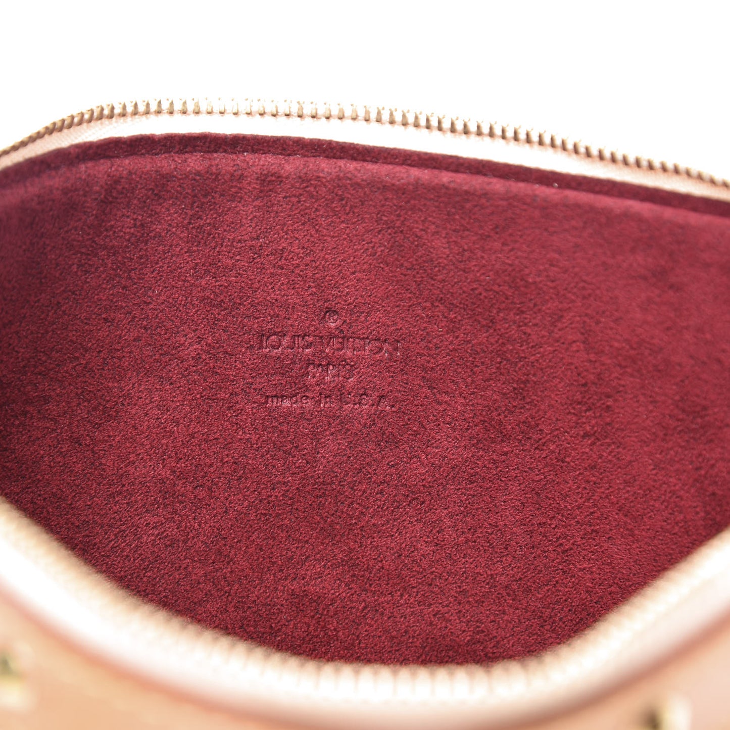 Monogram Multicolor Pochette Accessories White