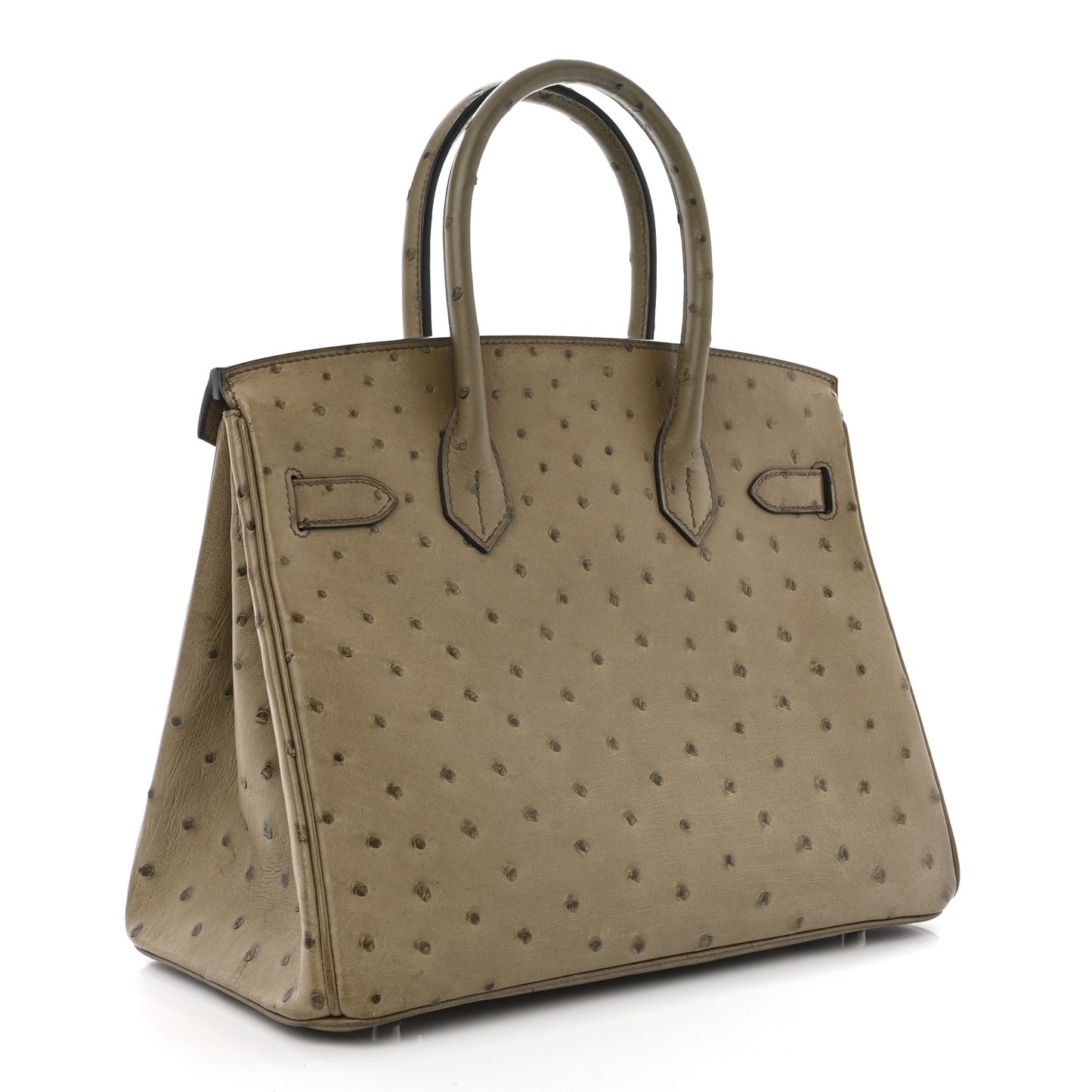 Ostrich Birkin 30 Mousse