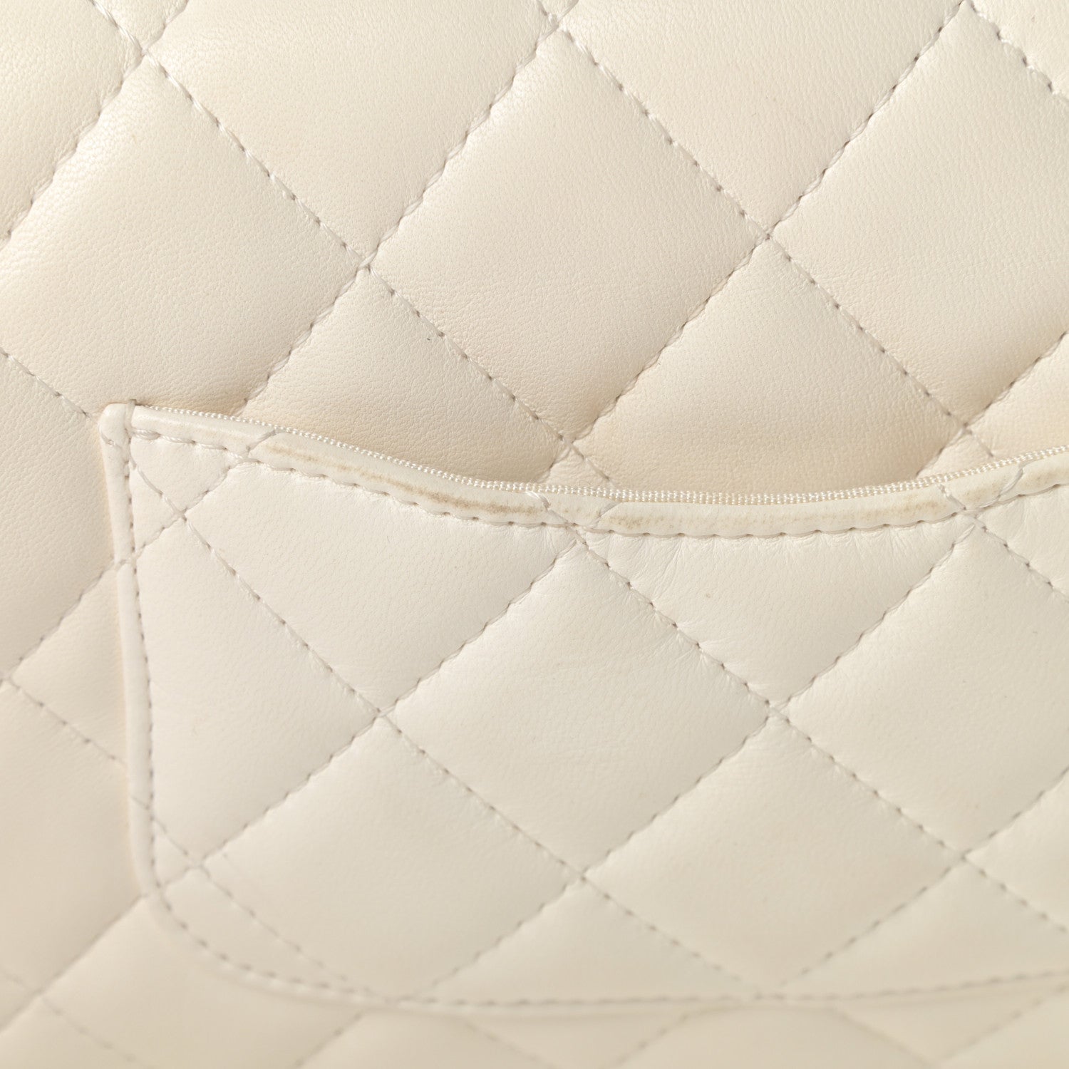 Chanel Lambskin Quilted Small My Precious Flap White 17 of 18