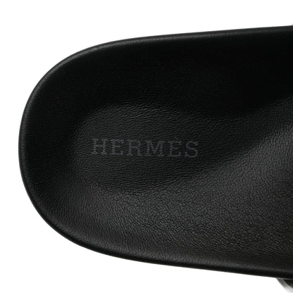 Hermes Calfskin Womens Empire Sandals 37 White 7 of 11