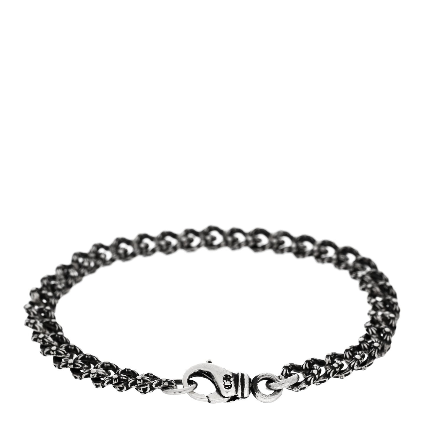 Sterling Silver Mini Extra Fancy Link Bracelet