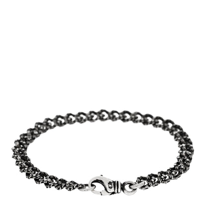 Chrome Hearts Sterling Silver Mini Extra Fancy Link Bracelet 2 of 4