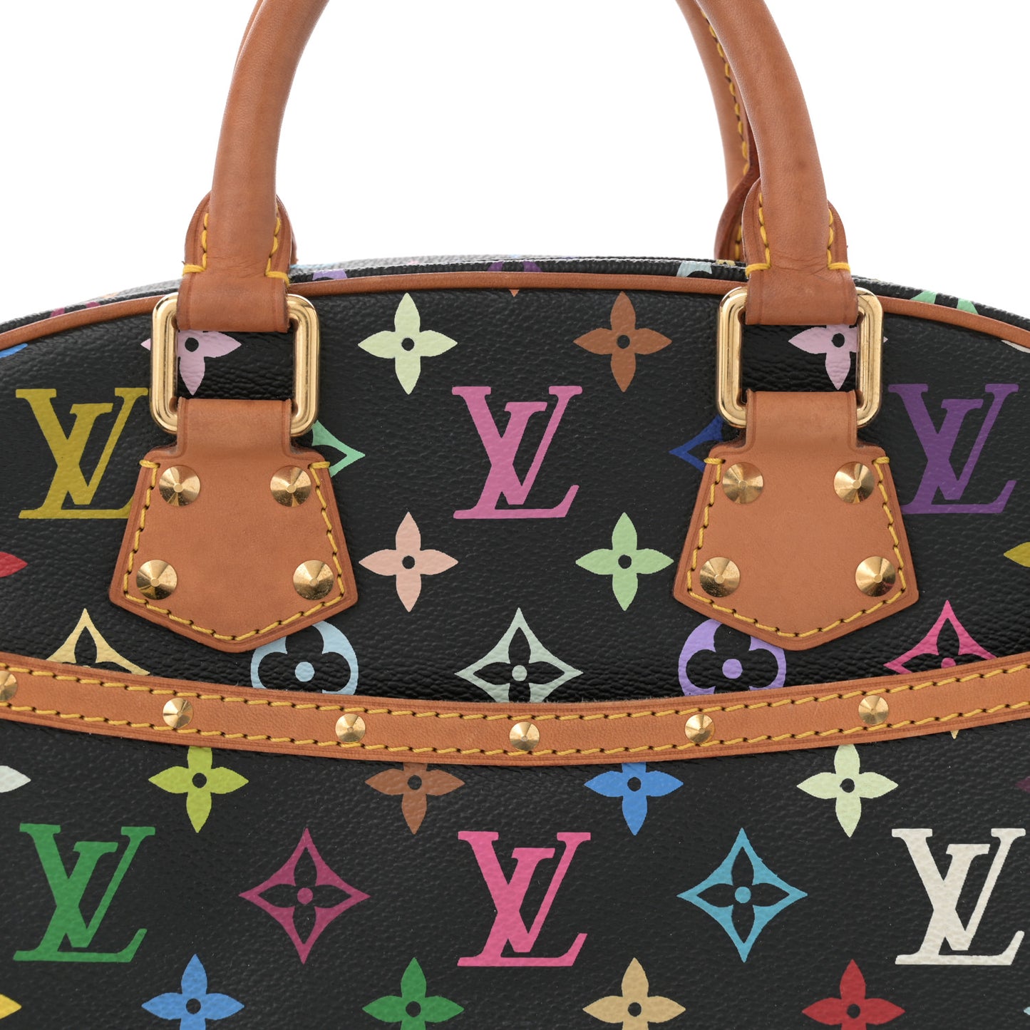 Monogram Multicolor Trouville Black